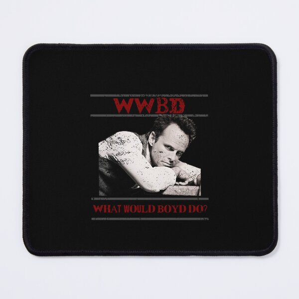 Item preview, WWBD What Would Boyd Do Boyd Crowder Justified White designed and sold by MishaaJacobo.