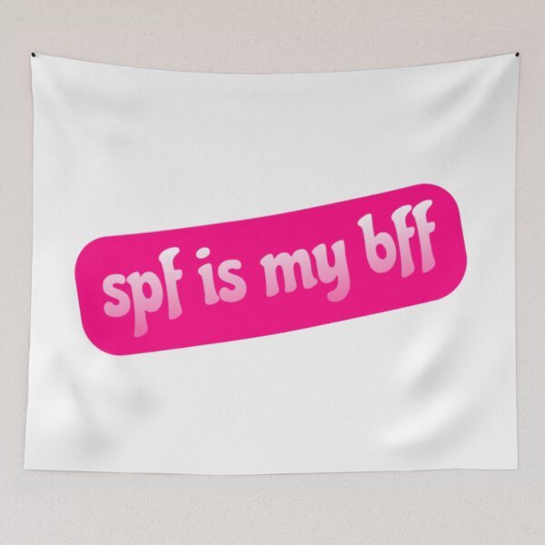 Item preview, SPF Is My BFF Wear Sunscreen designed and sold by radiantdark.