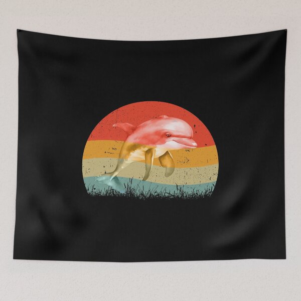 Item preview, Dolphin Retro designed and sold by franktact.