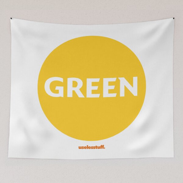 Item preview, 16235-04-ALL – Strange Colours – Green designed and sold by Uselesstuff.