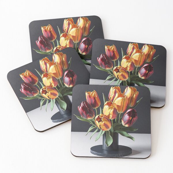 Item preview, Tulips in vase designed and sold by George Hutton Hunter.