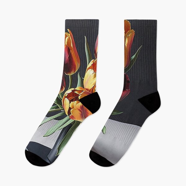Artikelvorschau, Tulpen in Vase entworfen und verkauft von George Hutton Hunter.