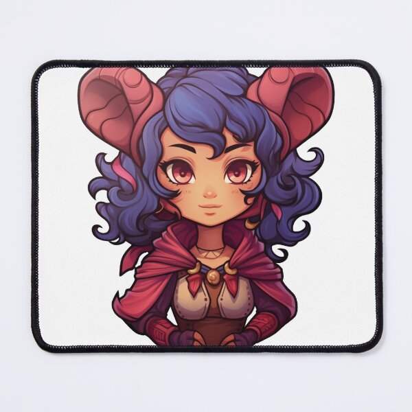 Item preview, Half-Tiefling Rogue designed and sold by TellezStickers.
