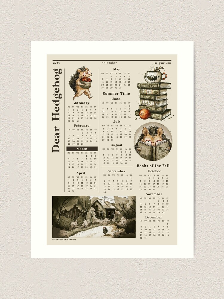 Piglets 2024 Calendar : Carousel Calendars