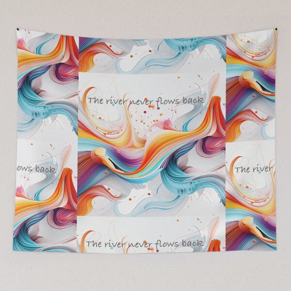 Item preview, river Colorful, confused, fun, joy,  designed and sold by Amser77.