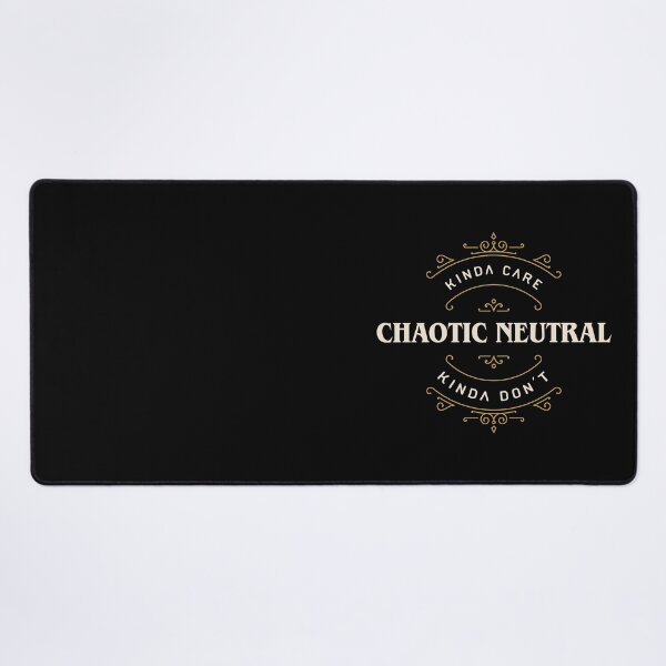 Item preview, Kinda Care Kinda Dont Funny Chaotic Neutral Alignment designed and sold by pixeptional.