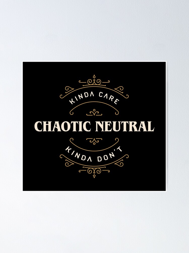 Chaotic Water Bottle - Chaotic Neutral Studios