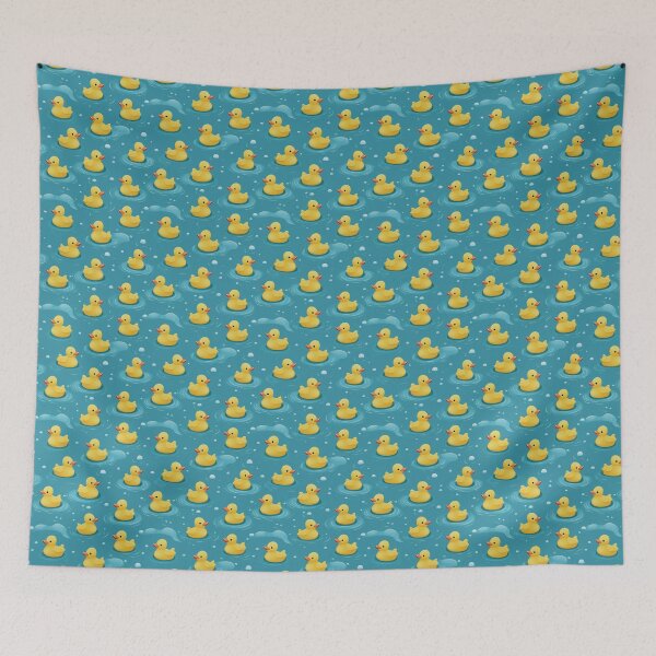 Item preview, Rubber duckies - light blue designed and sold by InkishDelight.
