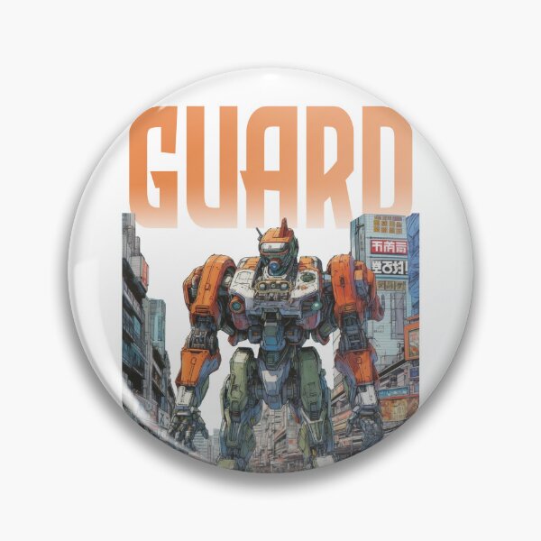 Item preview, Guardian of the Future: Robot Protector" designed and sold by go-go-designs.