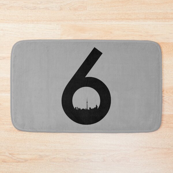 Item preview, Toronto 6 Silhouette Graphic TDot, 416, T.O, The6ix Canadian City Design  designed and sold by Ladewha.