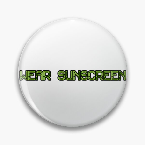 Item preview, Wear Sunscreen SPF Sun designed and sold by radiantdark.