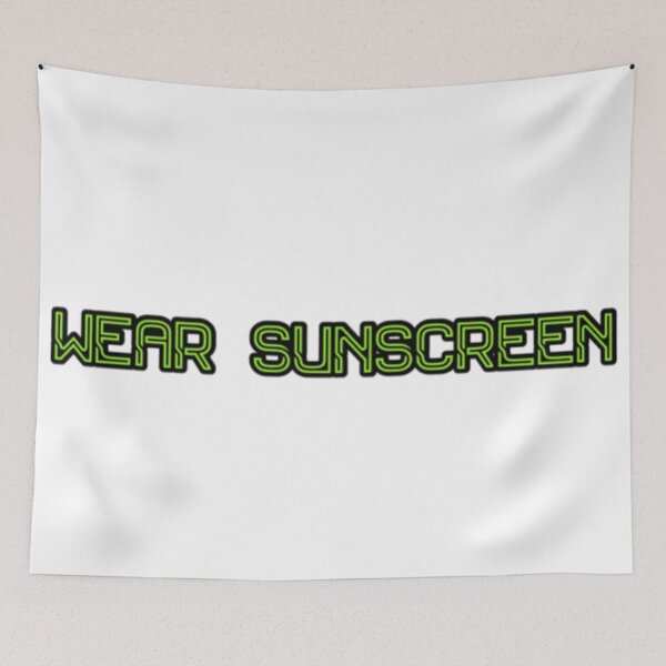 Item preview, Wear Sunscreen SPF Sun designed and sold by radiantdark.