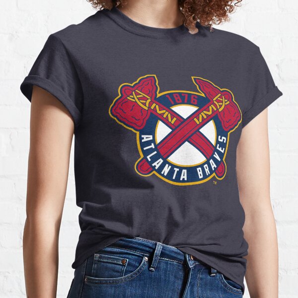 Vintage Atlanta Braves Baseball Logo 1876 T-shirt