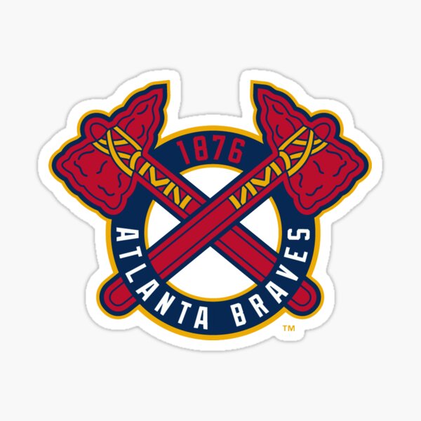 Atlanta Braves Sticker Original Decal