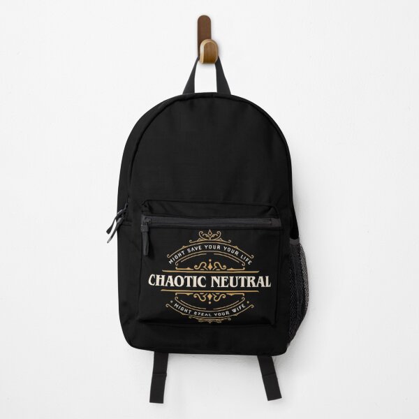 Item preview, Chaotic Neutral Might Save Your Life Funny Tabletop designed and sold by pixeptional.