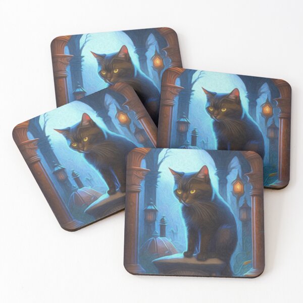 Item preview, Halloween Black Cat designed and sold by NikkiBear67.