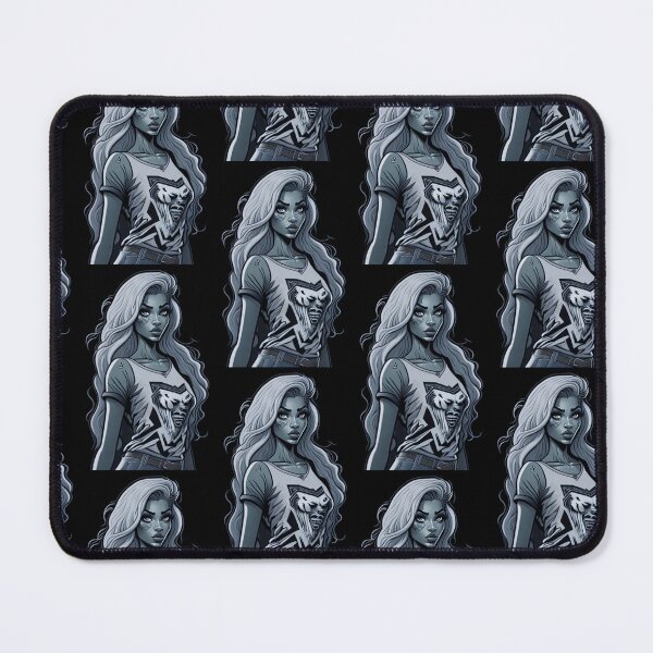 Item preview, barbi, 80s, black and white, sticker, cartoon style, t shirt design, fantastic and intricate details, fantasy concept art, 8k resolution, oil painting, splash screen, strong strokes, family designed and sold by wolfeditor.