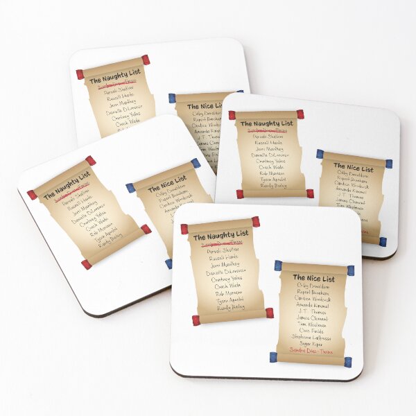 Item preview, Naughty Or Nice Survivor Heroes VS Villains Graphic designed and sold by katietedesco.