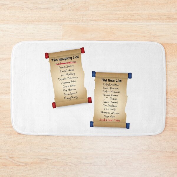Item preview, Naughty Or Nice Survivor Heroes VS Villains Graphic designed and sold by katietedesco.