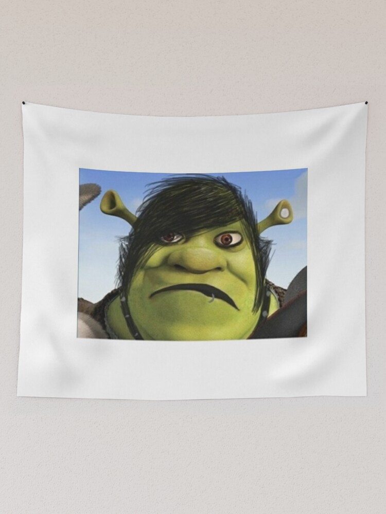 Shrek Meme Indoor Wall Tapestries Meme Tapestry Tapestry 