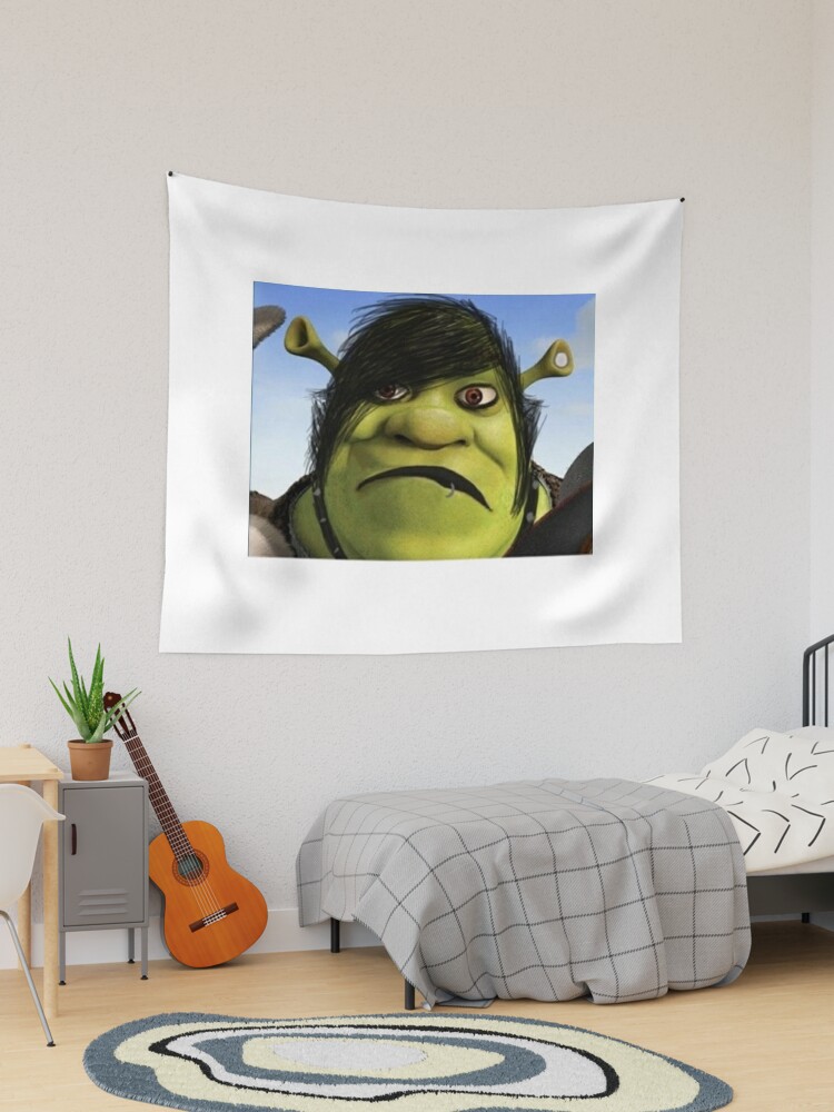 Shrek Meme Indoor Wall Tapestries Meme Tapestry Tapestry 