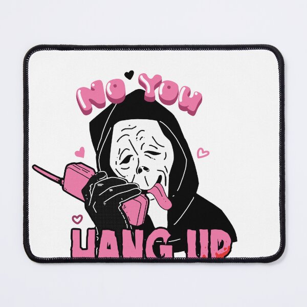 Item preview, No You Hang Up Horror Movie Halloween Sticker designed and sold by StickrBoy.