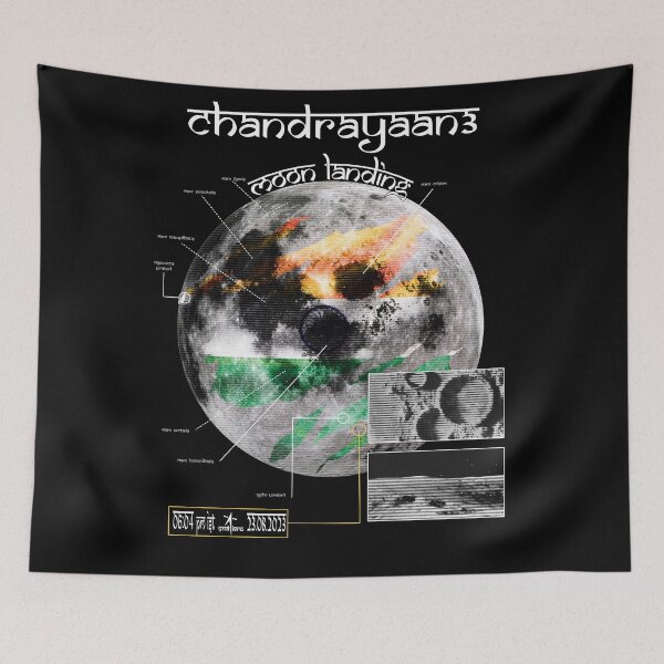 Item preview, Chandrayaan 3 Moon Landing (India) designed and sold by LumbardaDesigns.