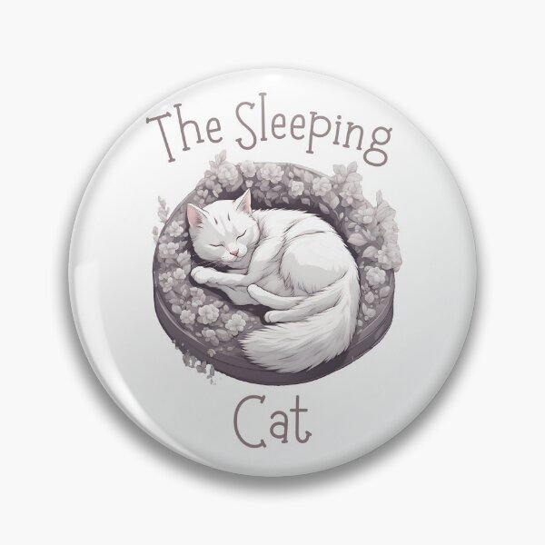 Aperçu de l'œuvre Le Chat qui dort, un chat mignon qui dort créée et vendue par Rhmony.