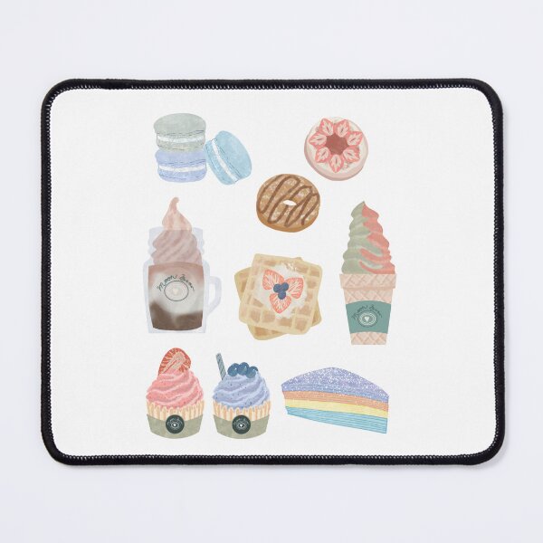 Item preview, Cute Aesthetic Kawaii Desserts Cafe designed and sold by Dambee.