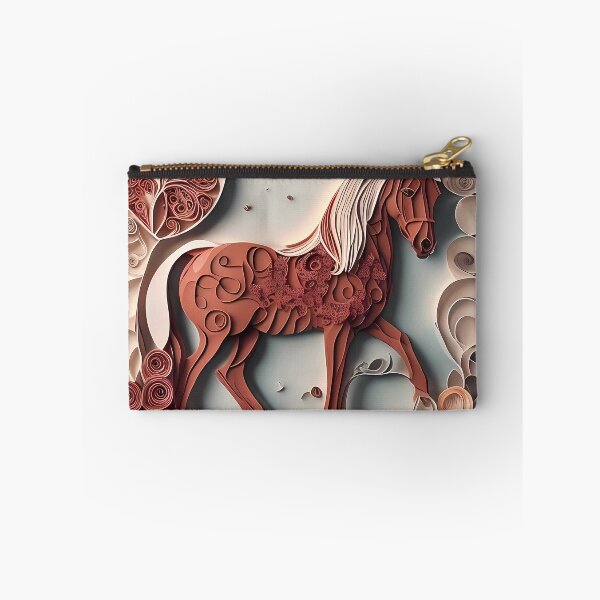 Item preview, Horse Quiling 3D Paper Art Paper Technique designed and sold by TaevasDesign.
