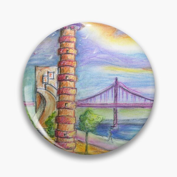 Item preview, tejo old lighthouse . lisbon designed and sold by Tereza Pilar  Art.