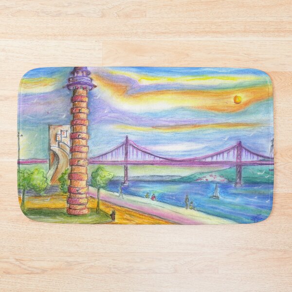 Item preview, tejo old lighthouse . lisbon designed and sold by Tereza Pilar  Art.