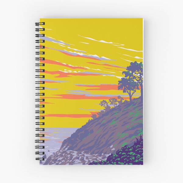 Item preview, Block Island in Rhode Island New England USA WPA Art Poster  designed and sold by patrimonio.