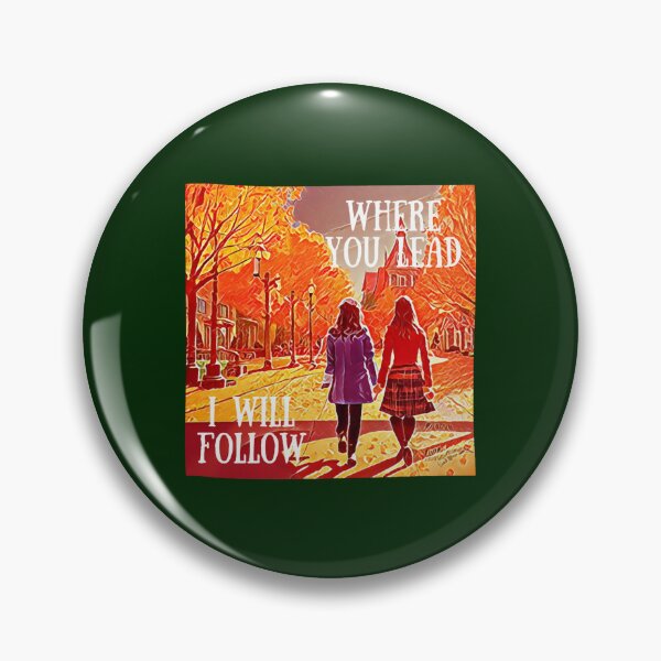 Item preview, Where You Lead I Will Follow - The Girls Walking in Autumn - Gilmore designed and sold by Comibibbin.