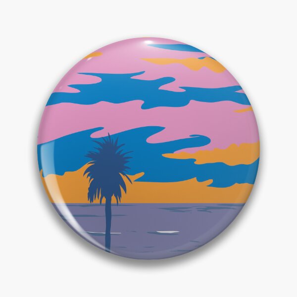 Item preview, Moonlight State Beach in Encinitas California WPA Poster Art designed and sold by patrimonio.