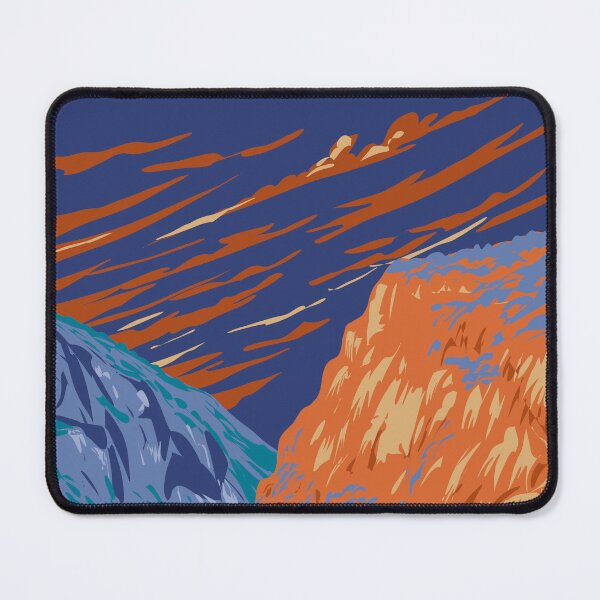 Item preview, Smugglers Notch State Park in Lamoille County, Vermont New England USA WPA Art Poster designed and sold by patrimonio.