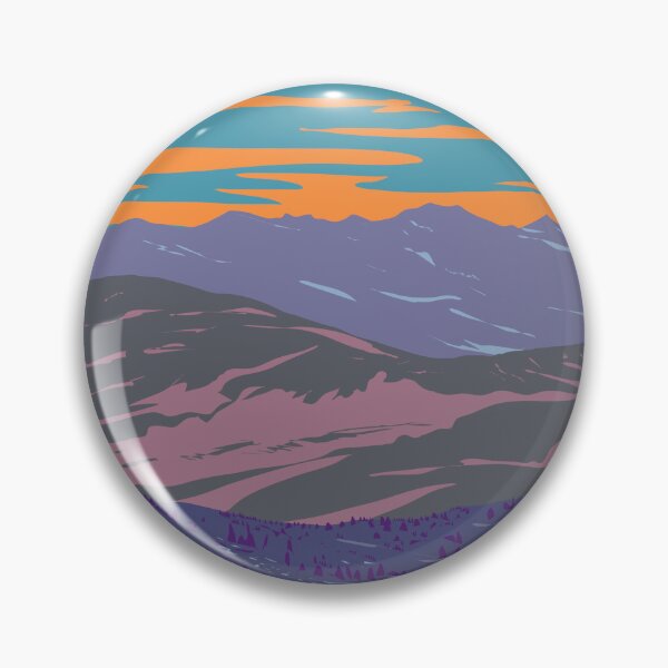 Item preview, Sandwich Range in White Mountain National Forest New Hampshire USA WPA Art Poster  designed and sold by patrimonio.