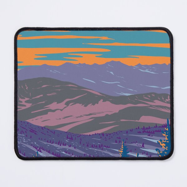 Item preview, Sandwich Range in White Mountain National Forest New Hampshire USA WPA Art Poster designed and sold by patrimonio.