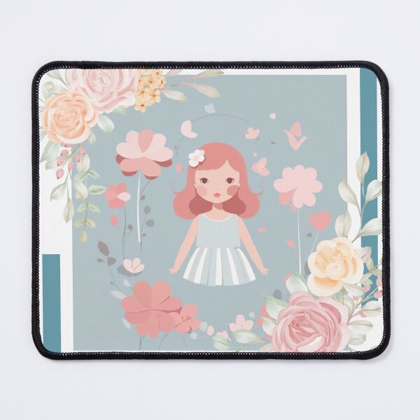 Item preview, cute girl with pink hair, pastel tones designed and sold by Piano-pn.