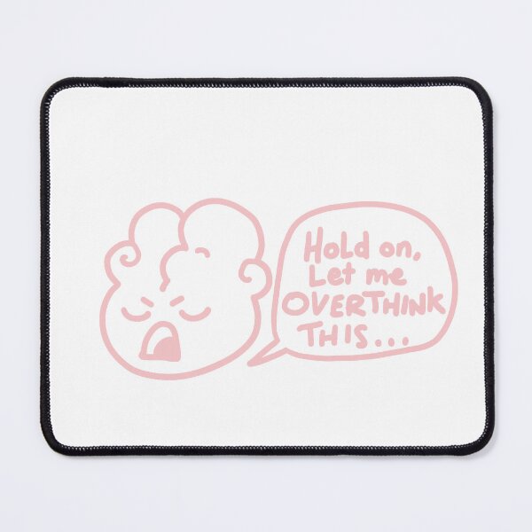 Item preview, Cute Overthinking Anxiou Brain Sticker for Hydro Flask designed and sold by StickrBoy.