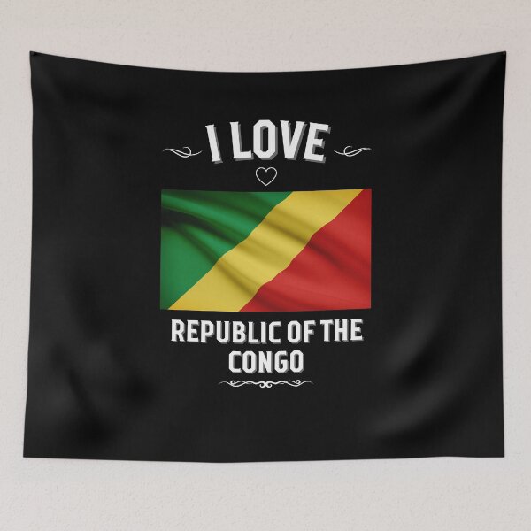 Item preview, I Love Republic of the Congo designed and sold by LoveMyRoots.