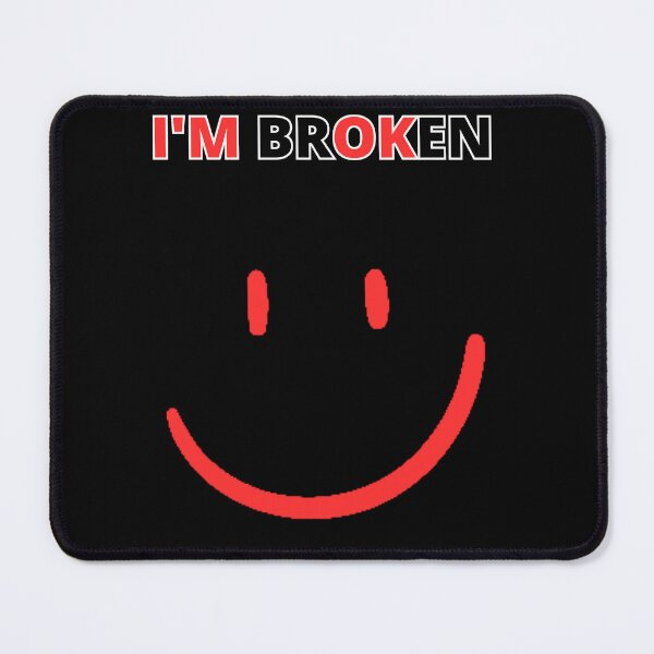 Item preview, "Dual Emotions: I'm Broken, I'm OK" Duality Mental Health Resilience Vulnerability designed and sold by DigiNook.