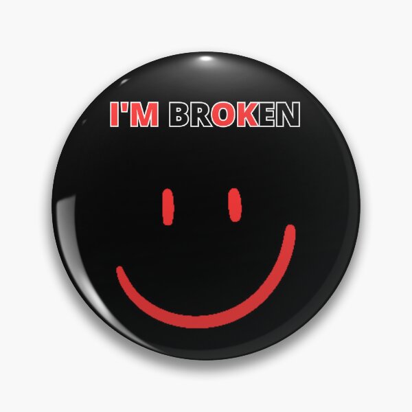 Item preview, "Dual Emotions: I'm Broken, I'm OK" Duality Mental Health Resilience Vulnerability designed and sold by DigiNook.