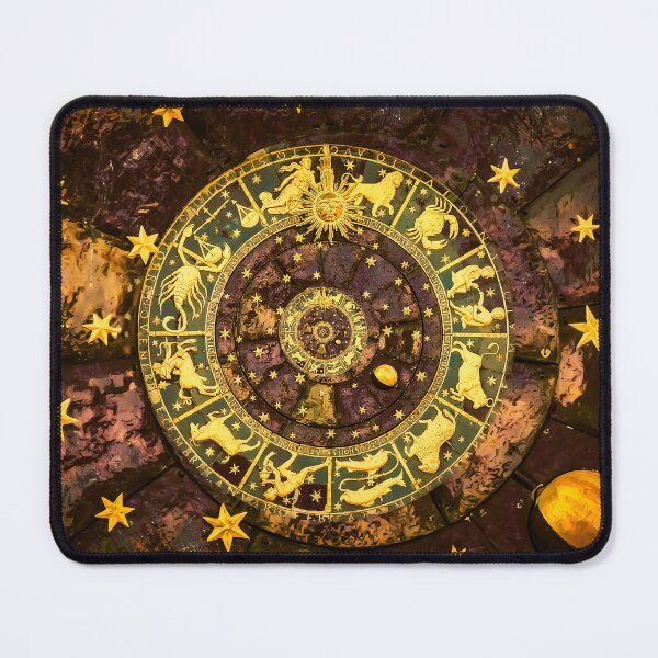 Item preview, Astrological background. Vintage illustration art, grunge design. Concept of destiny, fortune, esoteric, magic, mysterious designed and sold by Paolo Modena Photography    -   Fine Italian Art.