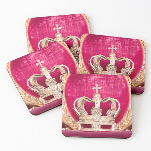 Item preview, Ancient crown on red velvet. Antique symbol of authority, luxury, monarchy, nobility designed and sold by Paolo Modena Photography    -   Fine Italian Art.