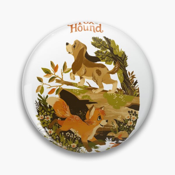 Item preview, Cartoon fox and hound cute merch   designed and sold by JohathanConnell.
