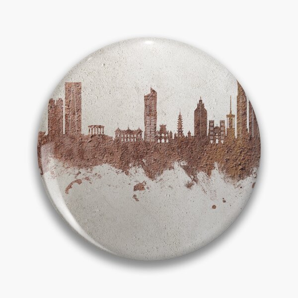 Item preview, Hanoi (Saigon) Vietnam Skyline designed and sold by ArtPrints.