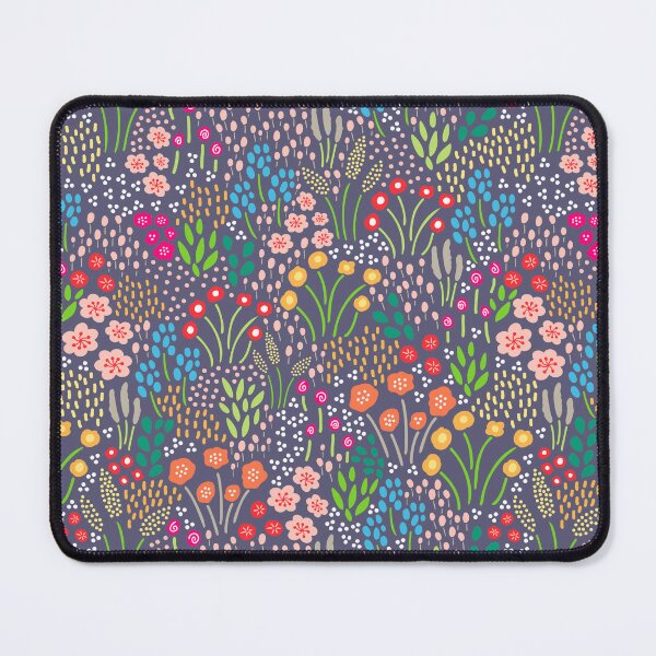 Item preview, Vibrant Floral Fun Botanical flower pattern designed and sold by Nicola-Rowe.