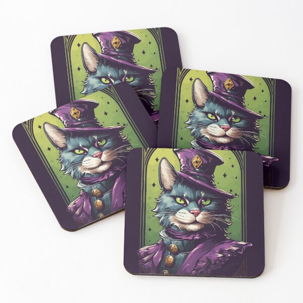 Item preview, The Smiling Joker : Royal Cat Portrait designed and sold by ngness.