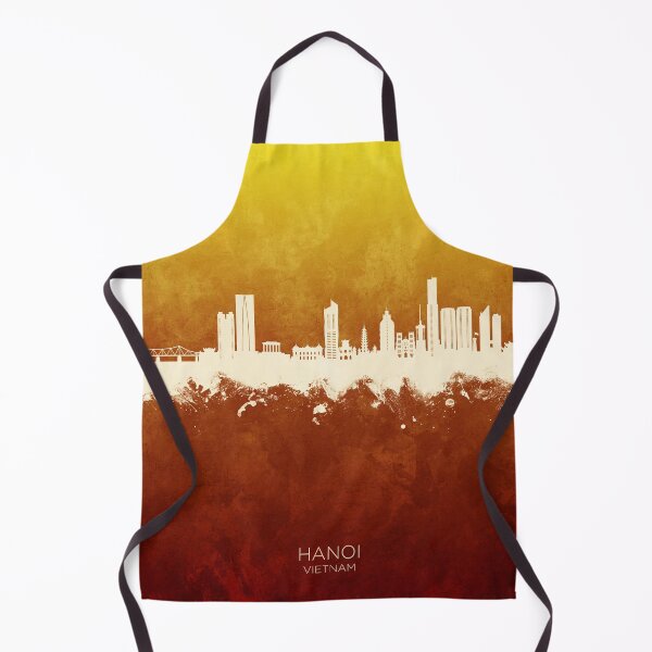 Item preview, Hanoi (Saigon) Vietnam Skyline designed and sold by ArtPrints.